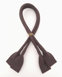 Angel Çanta Aksesuar Pamuklu Kolon Pelikan Model Kahverengi Çanta Sapı - Angel Çanta Aksesuar