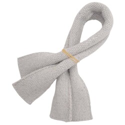 Angel Çanta Aksesuar Pamuklu Kolon Kısa Pelikan Model Açık Gri Renk Çanta Sapı - 2