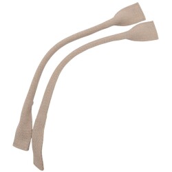 Angel Çanta Aksesuar Pamuklu Kolon Kısa Pelikan Model Bej Renk Çanta Sapı - 4