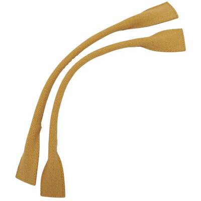 Angel Çanta Aksesuar Pamuklu Kolon Kısa Pelikan Model Hardal Renk Çanta Sapı - 4