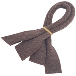 Angel Çanta Aksesuar Pamuklu Kolon Kısa Pelikan Model Kahverengi Çanta Sapı - 3