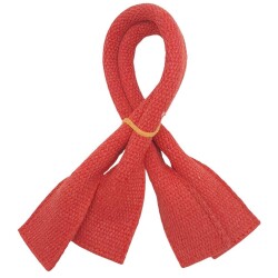 Angel Çanta Aksesuar Pamuklu Kolon Kısa Pelikan Model Kırmızı Renk Çanta Sapı - Angel Çanta Aksesuar