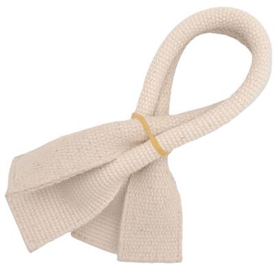 Angel Çanta Aksesuar Pamuklu Kolon Kısa Pelikan Model Krem Renk Çanta Sapı - 3