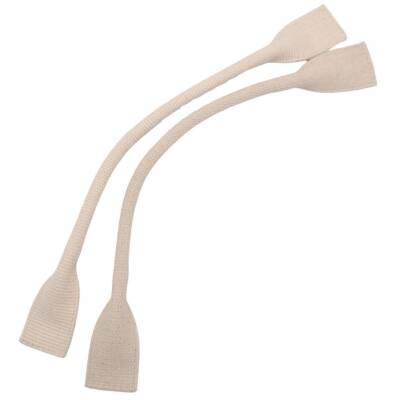 Angel Çanta Aksesuar Pamuklu Kolon Kısa Pelikan Model Krem Renk Çanta Sapı - 4