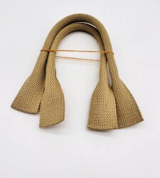 Angel Çanta Aksesuar Pamuklu Kolon Kısa Pelikan Model Küf Yeşili Renk Çanta Sapı - Angel Çanta Aksesuar