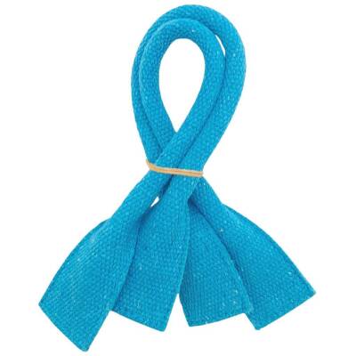 Angel Çanta Aksesuar Pamuklu Kolon Kısa Pelikan Model Mavi Renk Çanta Sapı - 1