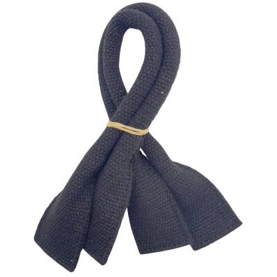 Angel Çanta Aksesuar Pamuklu Kolon Kısa Pelikan Model Siyah Renk Çanta Sapı - 1