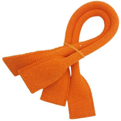 Angel Çanta Aksesuar Pamuklu Kolon Kısa Pelikan Model Turuncu Renk Çanta Sapı - 2