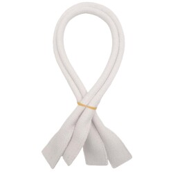 Angel Çanta Aksesuar Pamuklu Kolon Pelikan Model Beyaz Renk Çanta Sapı - Angel Çanta Aksesuar