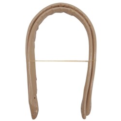 Angel Çanta Aksesuar Parlak Rugan Deri Pelikan Model Çanta Sapı Bej Renk - Angel Çanta Aksesuar