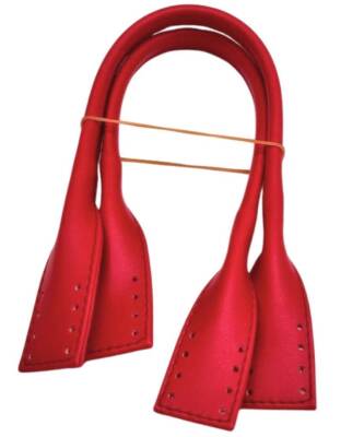 Angel Çanta Aksesuar Pelikan Model Kısa Çanta Sapı Kırmızı Renk - 1