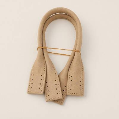 Angel Çanta Aksesuar Pelikan Model Kısa Çanta Sapı Nubuk Bej Renk - 1