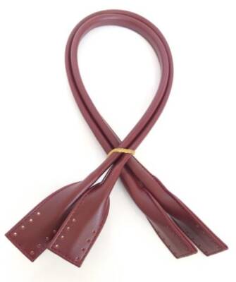 Angel Çanta Aksesuar Suni Deri Pelikan Model Çanta Sapı Bordo Renk - 1