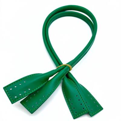 Angel Çanta Aksesuar Suni Deri Pelikan Model Çanta Sapı Çimen Yeşili Renk - 1