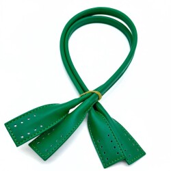 Angel Çanta Aksesuar Suni Deri Pelikan Model Çanta Sapı Çimen Yeşili Renk - Angel Çanta Aksesuar