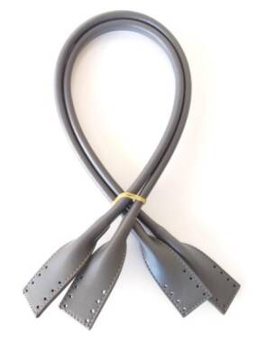 Angel Çanta Aksesuar Suni Deri Pelikan Model Çanta Sapı Gri Renk - 1