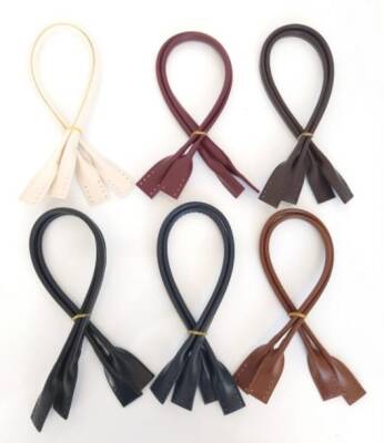 Angel Çanta Aksesuar Suni Deri Pelikan Model Çanta Sapı Krem Renk - 2