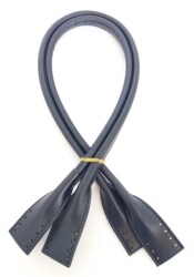 Angel Çanta Aksesuar Suni Deri Pelikan Model Çanta Sapı Lacivert Renk - Angel Çanta Aksesuar