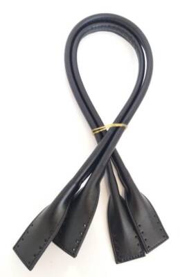 Angel Çanta Aksesuar Suni Deri Pelikan Model Çanta Sapı Siyah Renk - 1