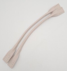 Angel Çanta Aksesuar Suni Deri Pelikan Model Kısa Çanta Sapı Bej Renk - 4