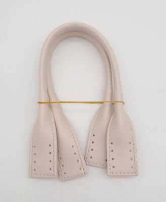 Angel Çanta Aksesuar Suni Deri Pelikan Model Kısa Çanta Sapı Bej Renk - 1