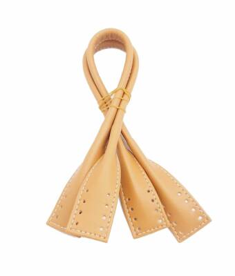 Angel Çanta Aksesuar Suni Deri Pelikan Model Kısa Çanta Sapı Hardal Renk - 1