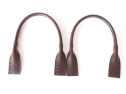 Angel Çanta Aksesuar Suni Deri Pelikan Model Kısa Çanta Sapı Koyu Kahve Renk - Angel Çanta Aksesuar