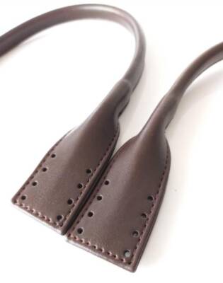 Angel Çanta Aksesuar Suni Deri Pelikan Model Kısa Çanta Sapı Koyu Kahve Renk - 2