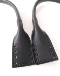 Angel Çanta Aksesuar Suni Deri Pelikan Model Kısa Çanta Sapı Siyah - 2