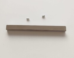 Angel Çanta Aksesuar 11 Cm Gümüş Renk Kapak Aparatı - Angel Çanta Aksesuar