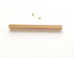 Angel Çanta Aksesuar 12 Cm Light Gold Renk Kapak Aparatı - Angel Çanta Aksesuar