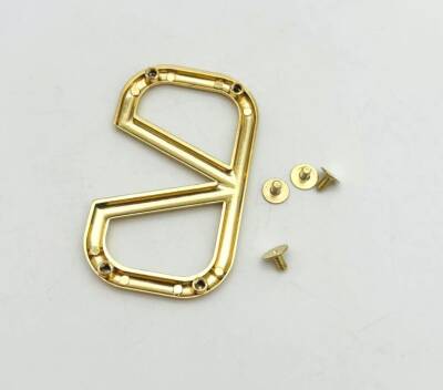 Angel Çanta Aksesuar 7x4 Cm V Model Çanta Plakası - 2