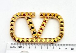 Angel Çanta Aksesuar 9x5 Cm V Model Çanta Plakası - Angel Çanta Aksesuar