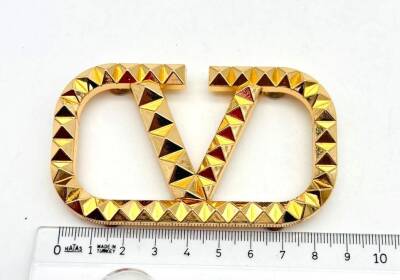 Angel Çanta Aksesuar 9x5 Cm V Model Çanta Plakası - 1