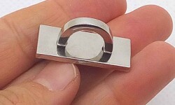 Angel Çanta Aksesuar Gümüş Renk 3X1.2 Cm Köprü Aparatı - Angel Çanta Aksesuar