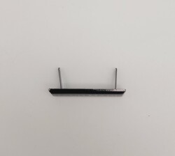 Angel Çanta Aksesuar Handmade Yazılı Metal Etiket Plaka Süs Füme Renk - 3