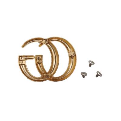 Angel Çanta Aksesuar Light Gold Renk Plaka Süs - 3