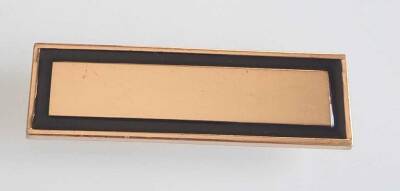 Angel Çanta Aksesuar Siyah Çerçeveli Light Gold Plaka Süs - 1