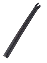 Angel Çanta Aksesuar Koyu Gri Renk 40 Cm Plastik Diş Fermuar Fd18 - Angel Çanta Aksesuar