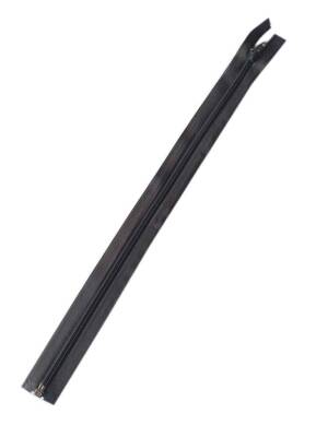 Angel Çanta Aksesuar Koyu Gri Renk 40 Cm Plastik Diş Fermuar Fd18 - 1