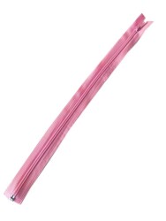 Angel Çanta Aksesuar Pembe Renk 40 Cm Plastik Diş Fermuar Fd21 - Angel Çanta Aksesuar