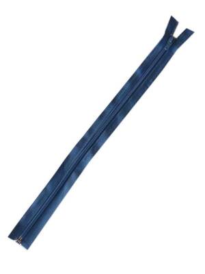 Angel Çanta Aksesuar Petrol Mavi Renk 40 Cm Plastik Diş Fermuar Fd4 - 1
