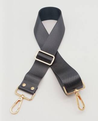 Angel Çanta Aksesuar Polyester Kolon 120X4 Cm Gri Light Gold Metalli - 1