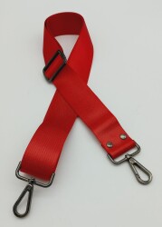 Angel Çanta Aksesuar Polyester Kolon 120X4 Cm Kırmızı Füme Metalli - Angel Çanta Aksesuar