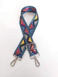 Angel Çanta Aksesuar Polyester Kolon 120X4 Cm No:12 Gümüş Metalli - Angel Çanta Aksesuar