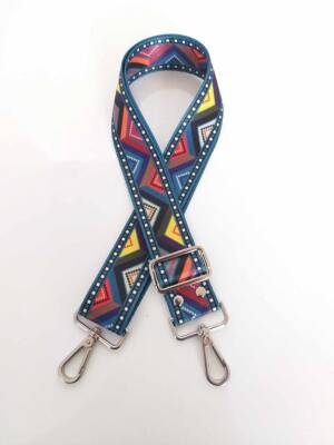 Angel Çanta Aksesuar Polyester Kolon 120X4 Cm No:12 Gümüş Metalli - 1