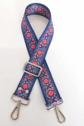 Angel Çanta Aksesuar Polyester Kolon 120X4 Cm No:15 Gümüş Metalli - Angel Çanta Aksesuar