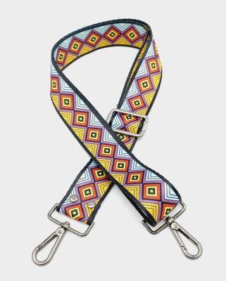 Angel Çanta Aksesuar Polyester Kolon 120X4 Cm No:8 Füme Metalli - 1