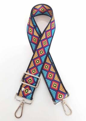 Angel Çanta Aksesuar Polyester Kolon 120X4 Cm No:8 Gümüş Metalli - 1