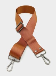 Angel Çanta Aksesuar Polyester Kolon 120X4 Cm Taba Füme Metalli - Angel Çanta Aksesuar